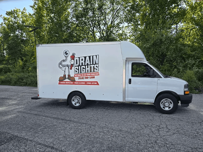 Drain Sights LLC branded service truck